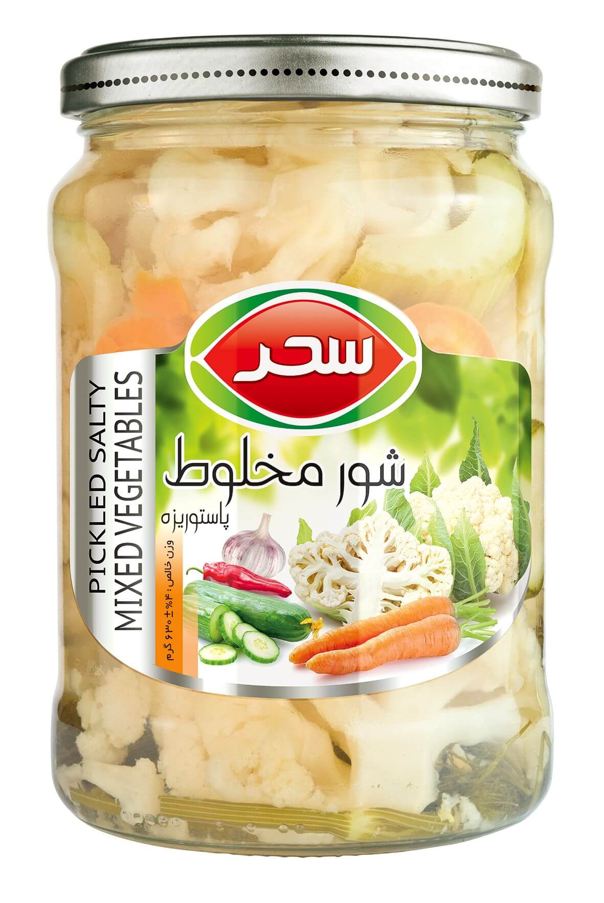 شور مخلوط شیشه  وزن خالص 630 گرم