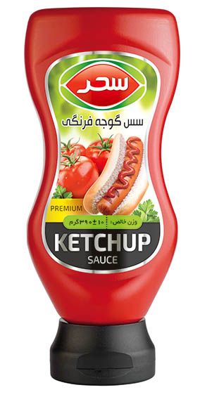 سس گوجه فرنگی وزن خالص 390 گرم 
