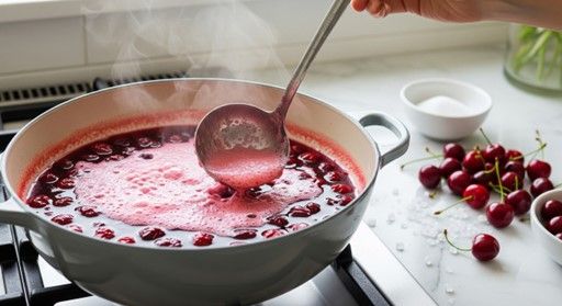 طرز تهیه مربا آلبالو