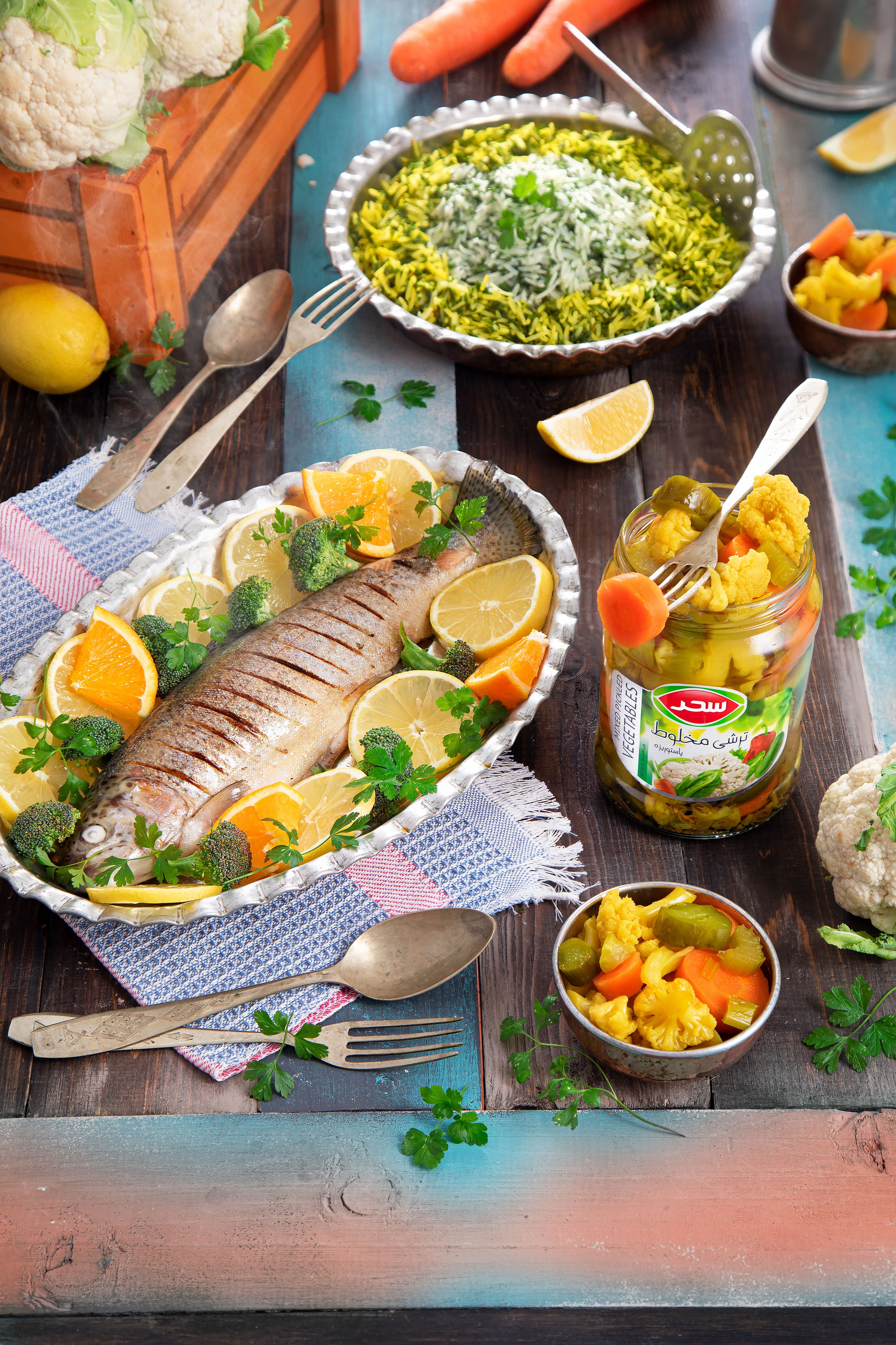 طرز تهیه ترشی مخلوط