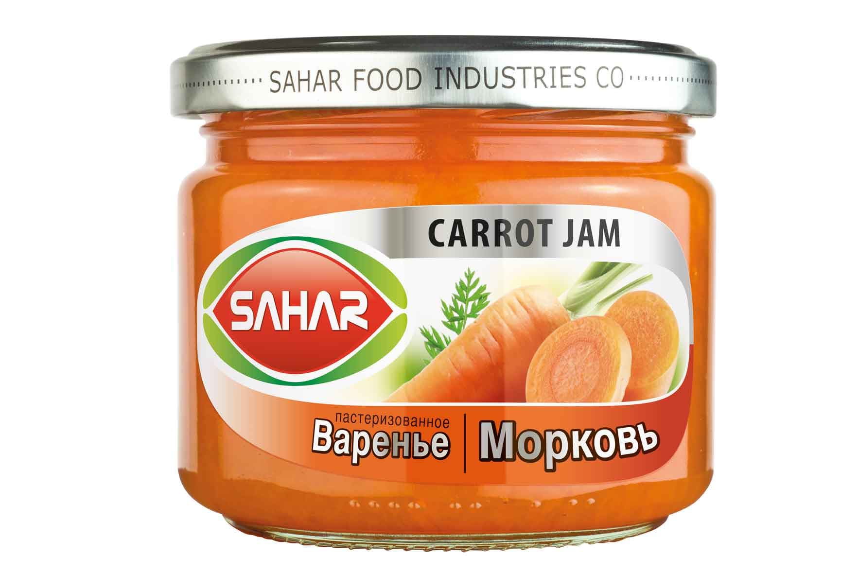МОРКОВНОЕ ВАРЕНЬЕ 390 г