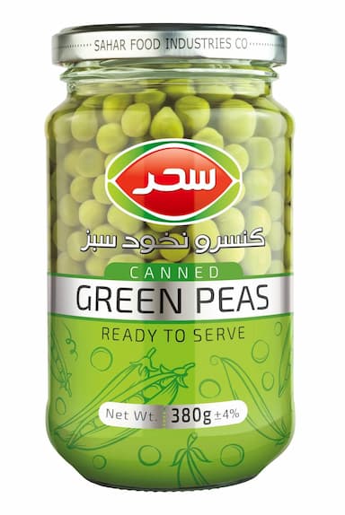 GREEN PEAS 380 G