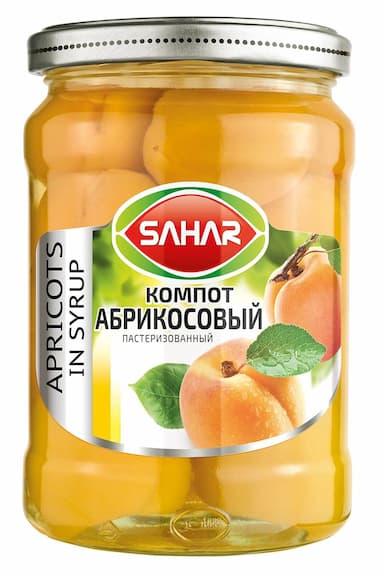 АБРИКОСОВЫЙ КОМПОТ 660 Г