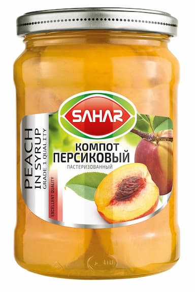 ПЕРСИКОВЫЙ КОМПОТ 660 Г