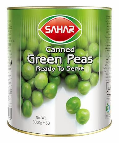 GREEN PEAS 3000 G