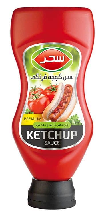 سس گوجه فرنگی وزن خالص 610 گرم 