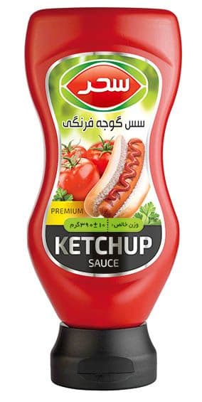 سس گوجه فرنگی وزن خالص 390 گرم 