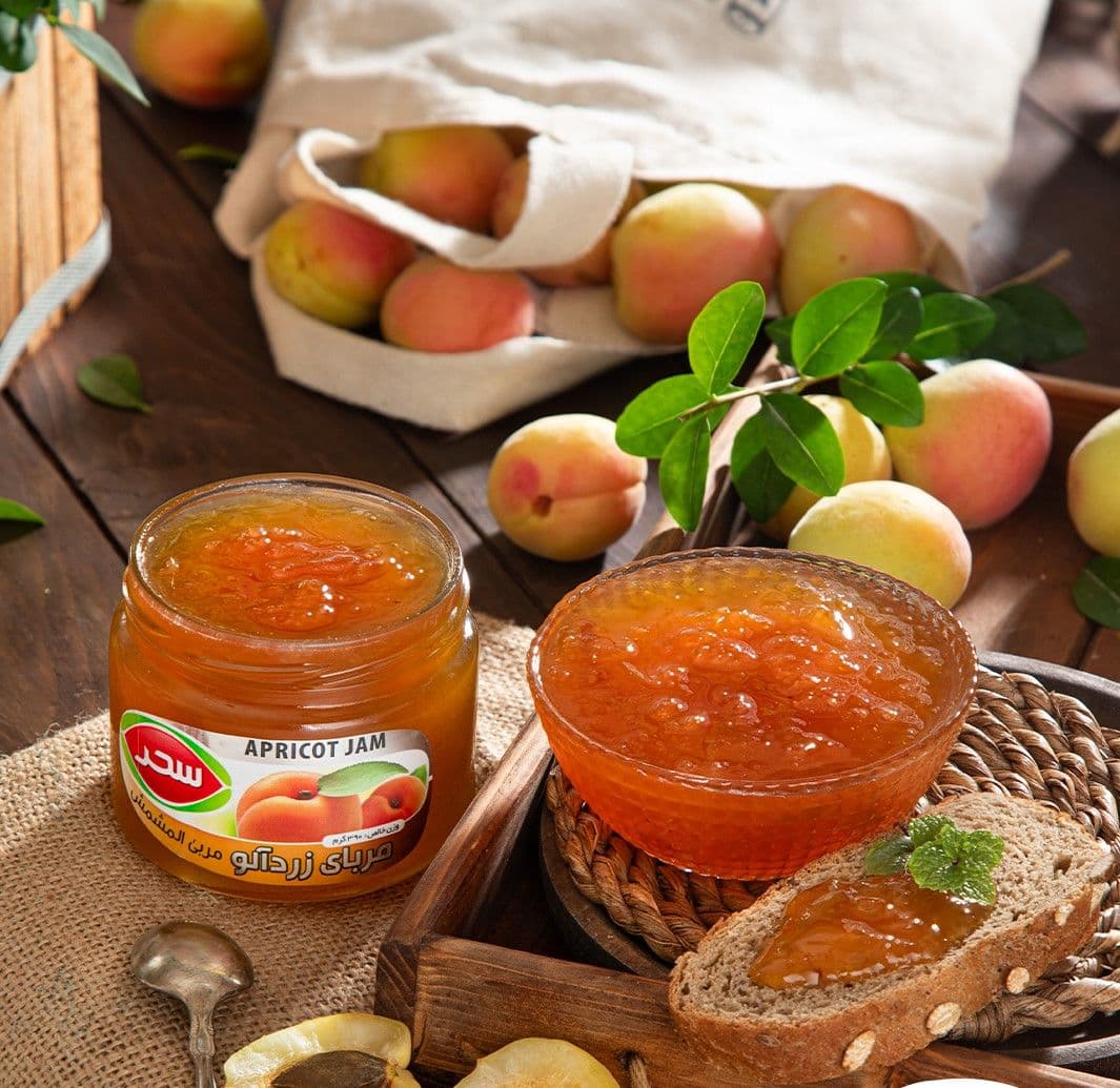 مربای ذردآلو سحر