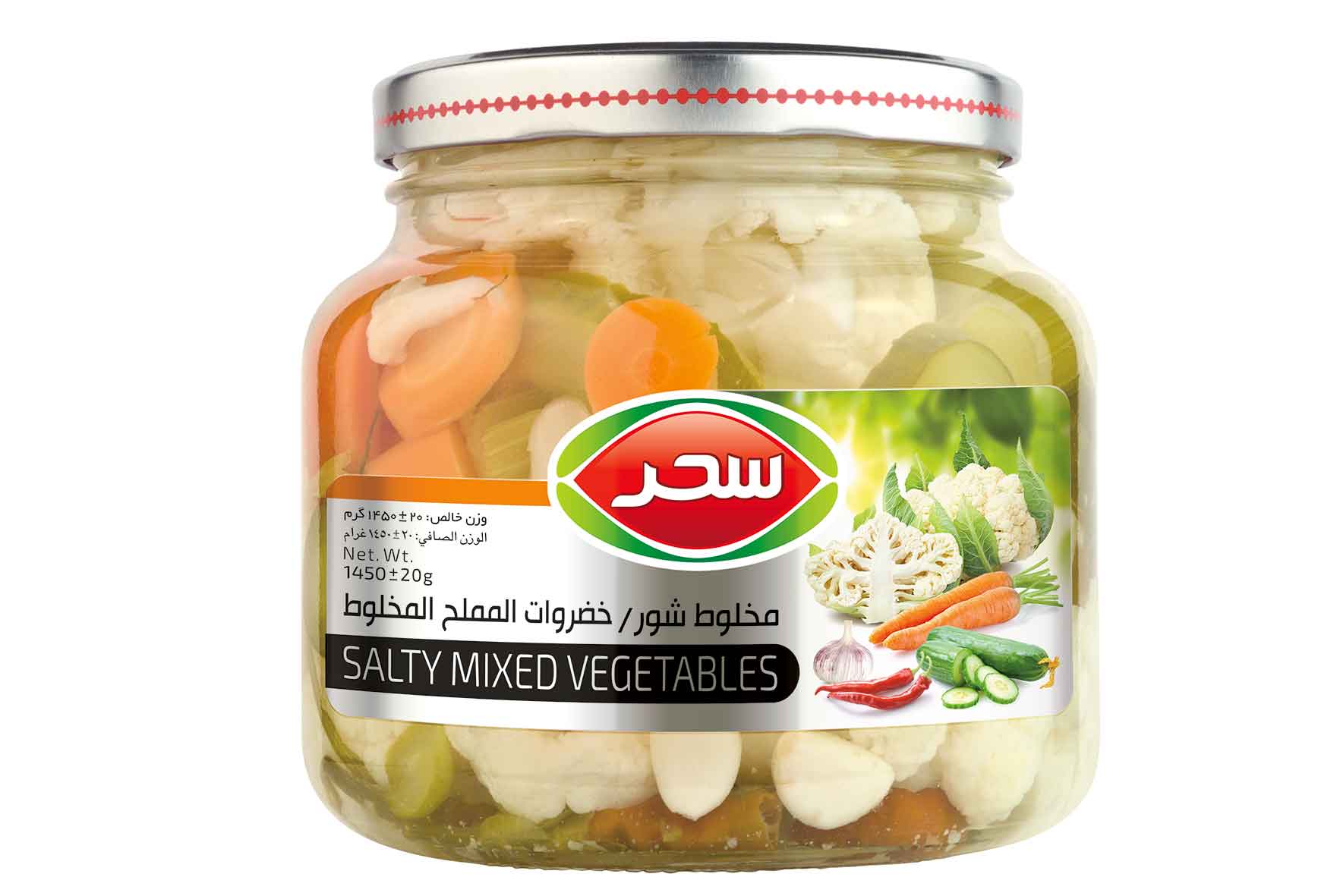 شور مخلوط شیشه وزن خالص 1450 گرم