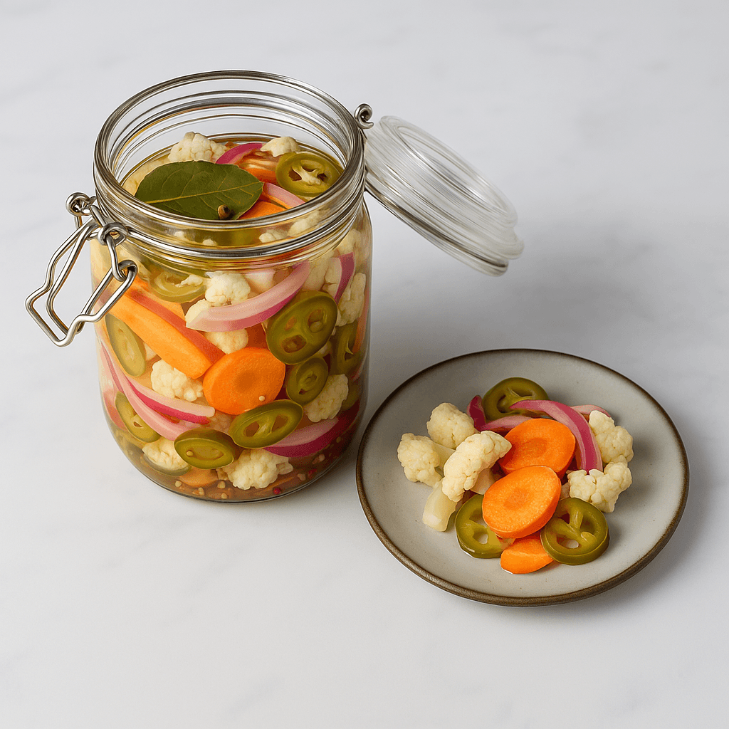 طرز تهیه ترشی گل کلم ساده و مخلوط