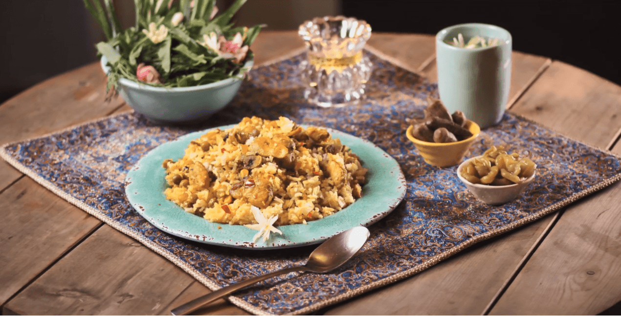 طرز تهیه پلو یونانی