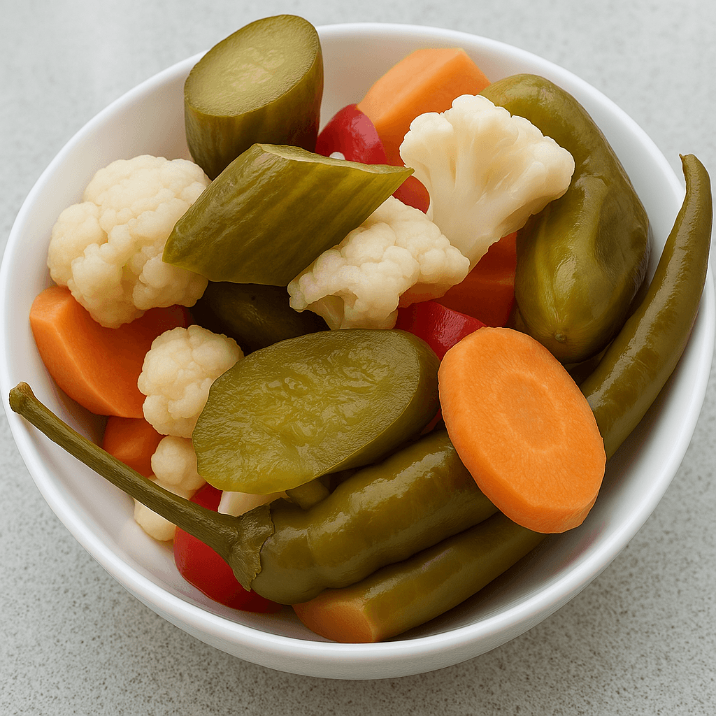 ترشی مخلوط بازاری