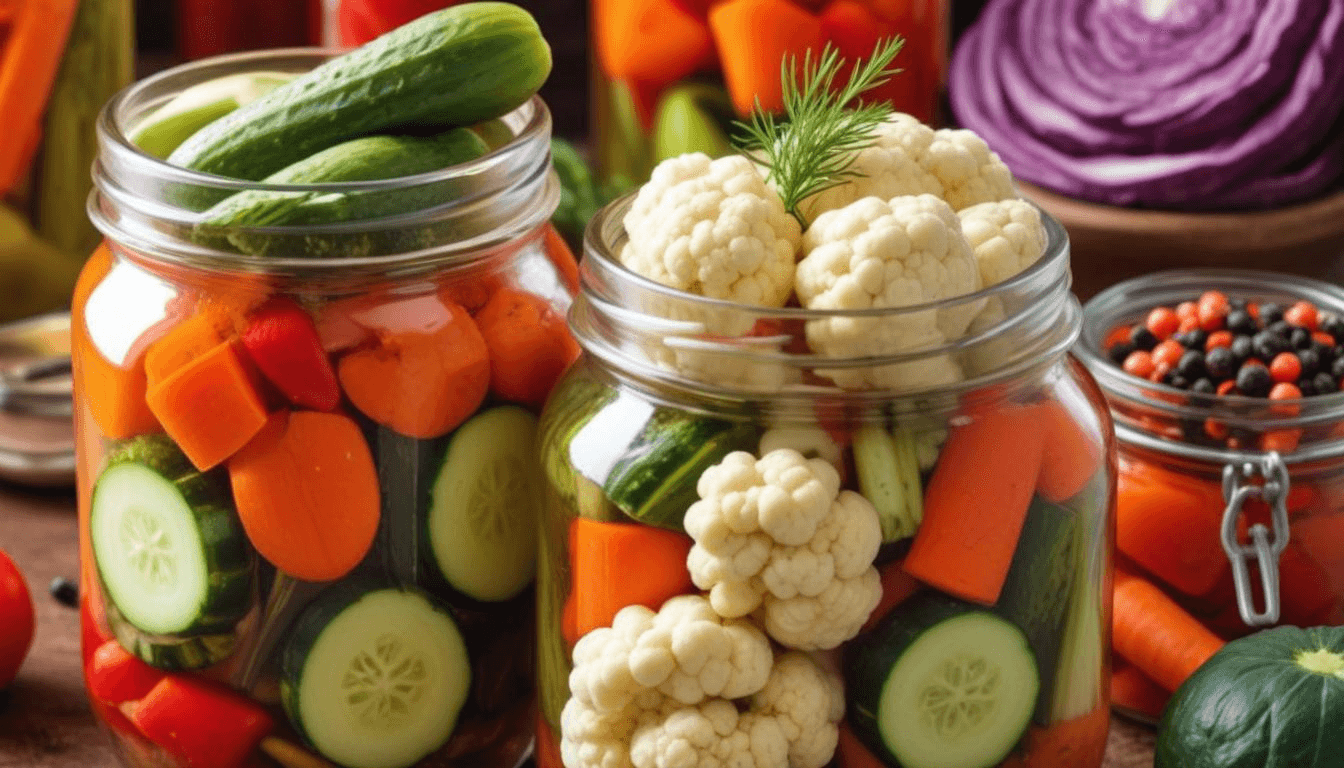 ترشی مخلوط بازاری