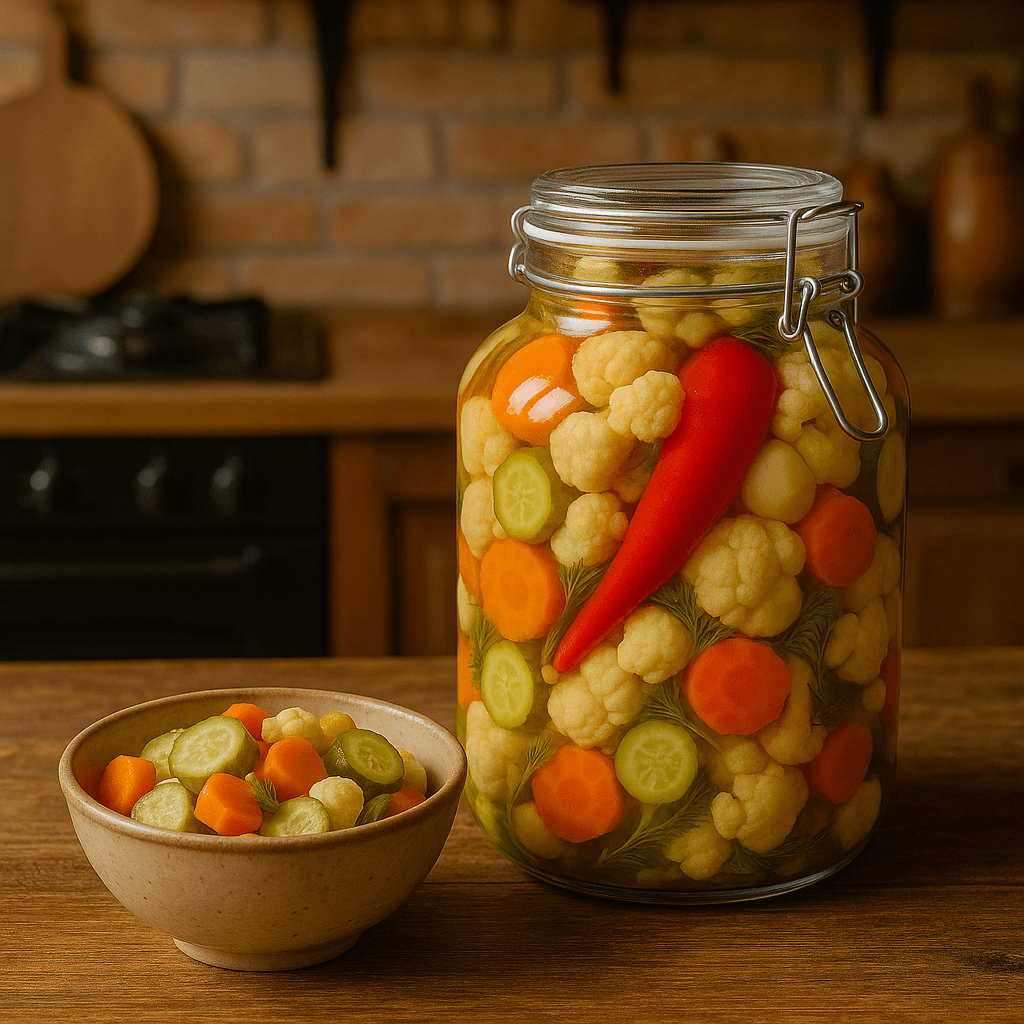 ترشی هفت بیجار با روشهای مختلف در شهرهای ایران