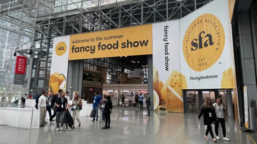 نمایشگاه فنسی فود_غذاهای فانتزی امریکا