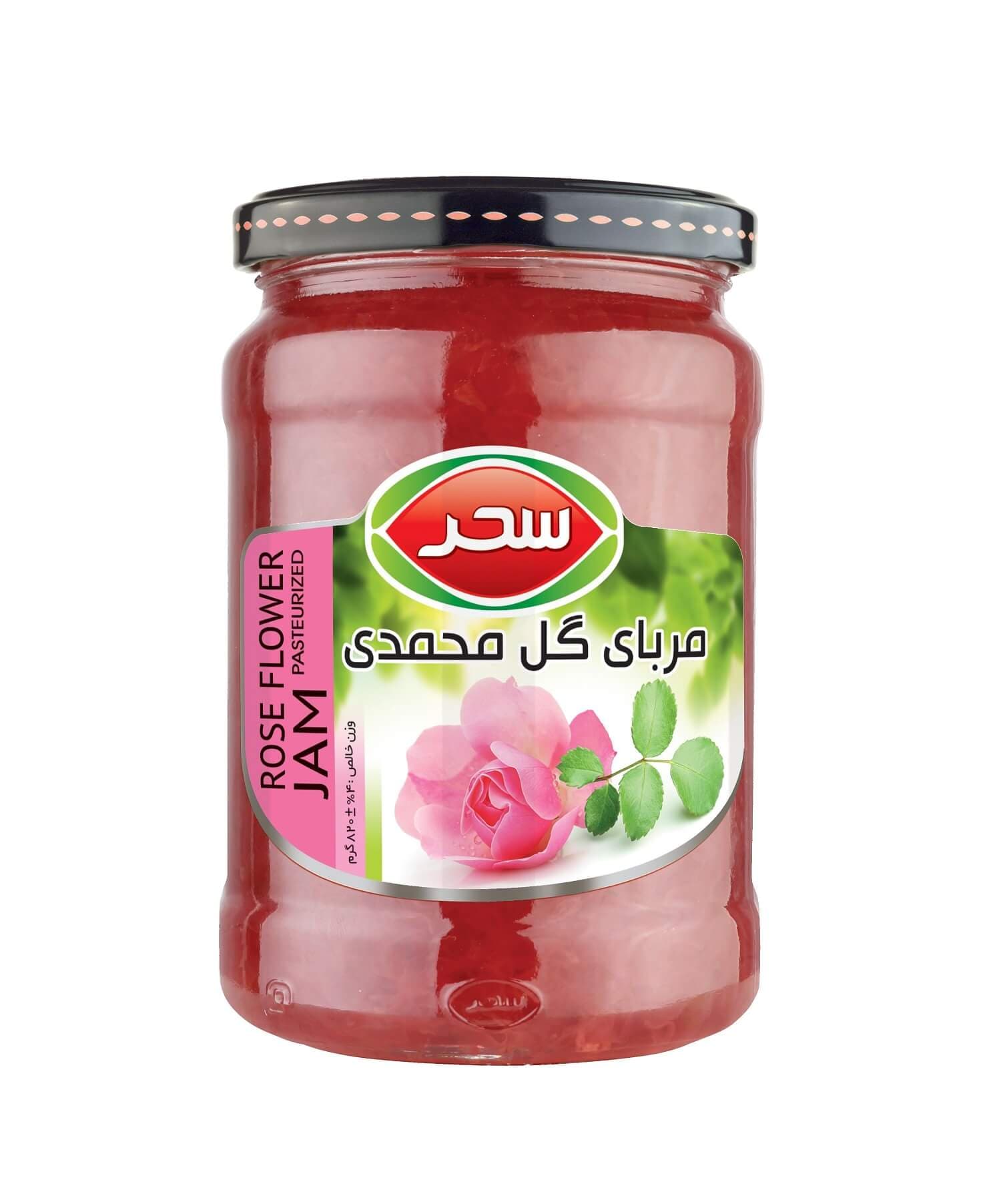 ROSE FLOWER JAM 820 G SAHAR