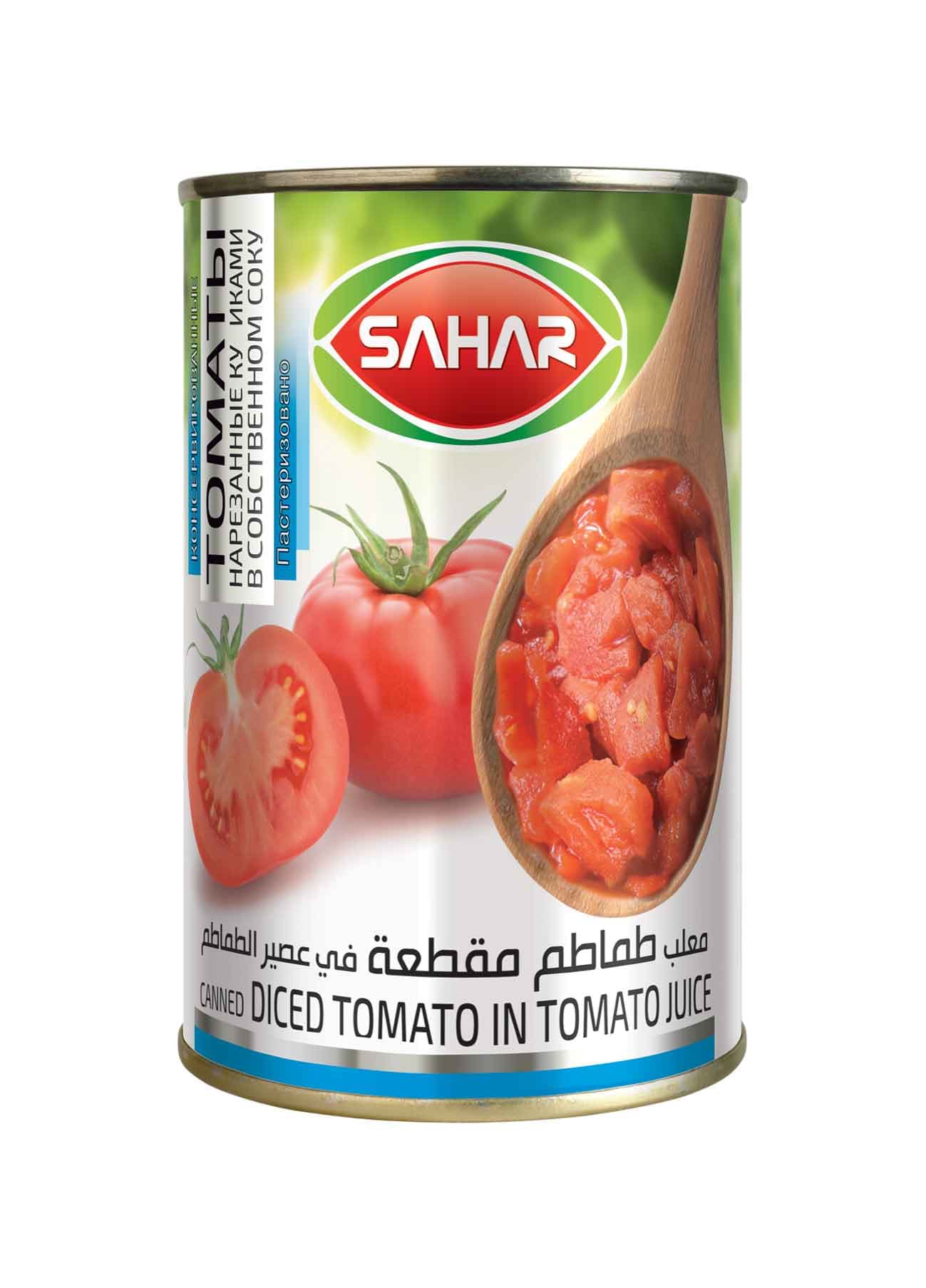 НАРЕЗАННЫЕ ПОМИДОРЫ 400 г