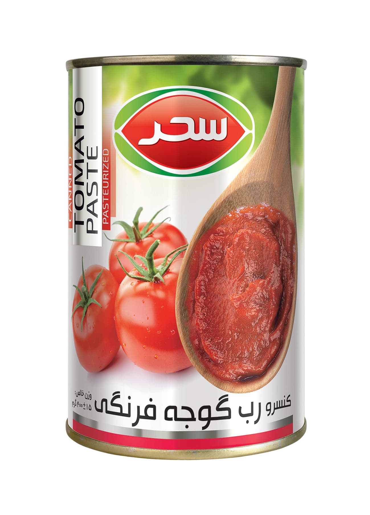 کنسرو رب گوجه فرنگی قوطی وزن خالص 400 گرم