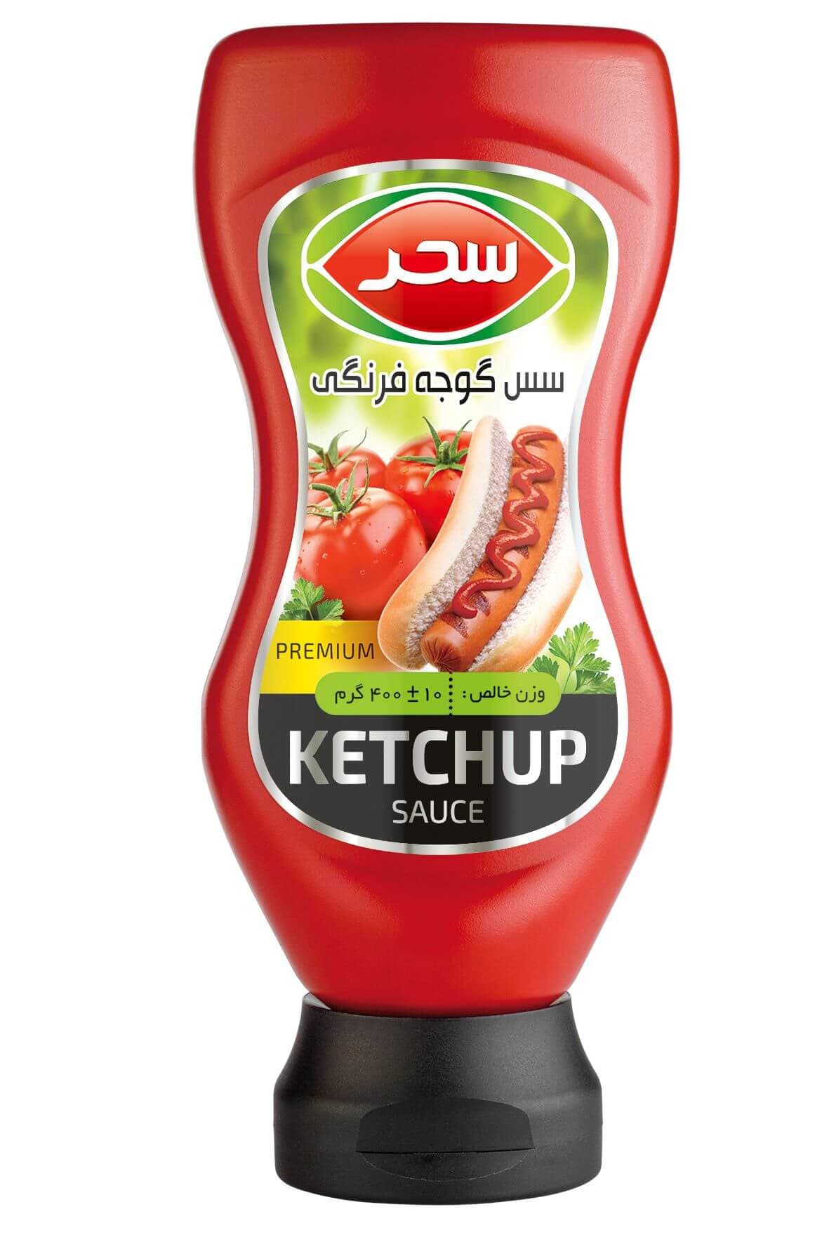 KETCHUP SAUCE 390 G SAHAR