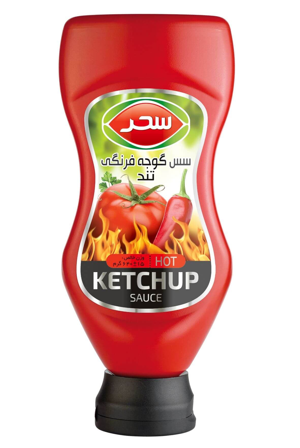 HOT KETCHUP 640 G SAHAR