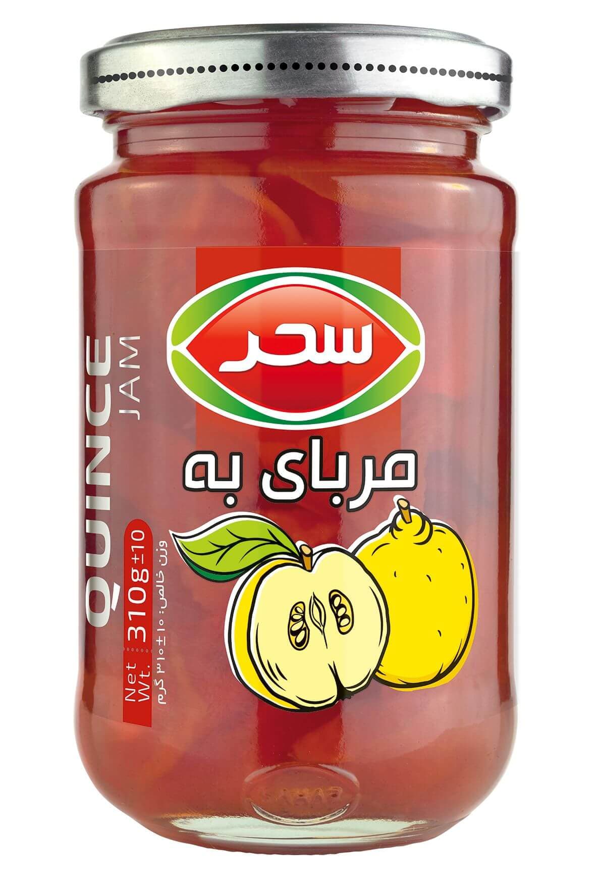 مربای به شیشه وزن خالص 310 گرم