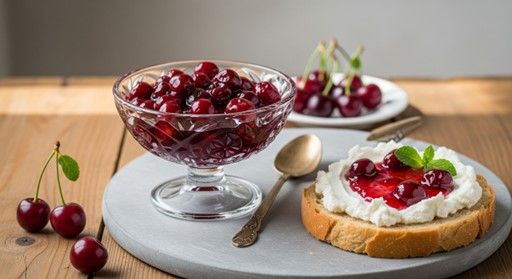 طرز تهیه مربای آلبالو شفاف و خوشمزه