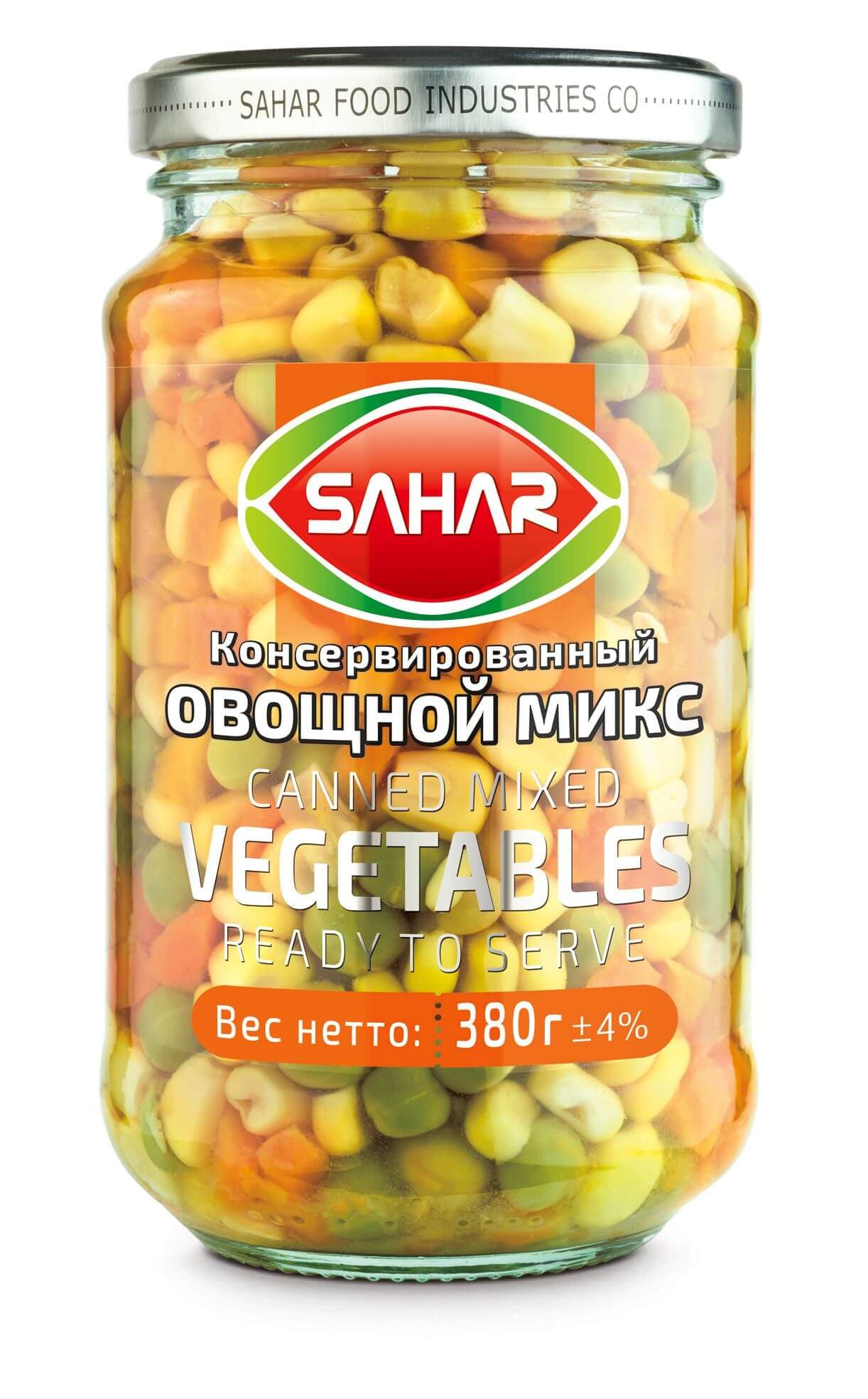 СМЕШАННЫЕ ОВОЩИ 380 Г