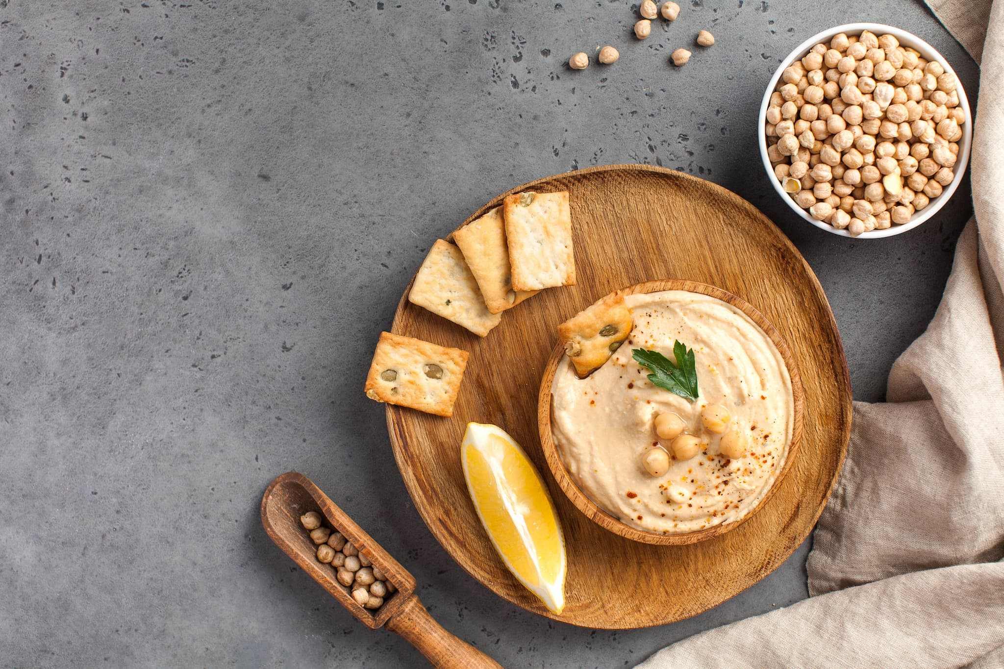 غذای هوموس - حمص