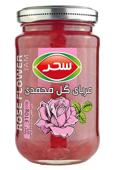 ROSE FLOWER JAM 310 G SAHAR