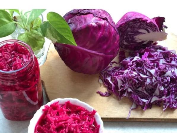 طرز تهیه ترشی کلم قرمز